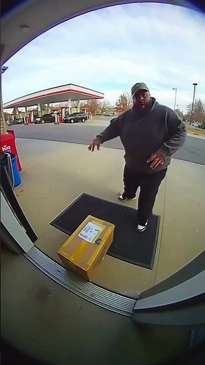 Paint Blast Surprise for Porch Thief!