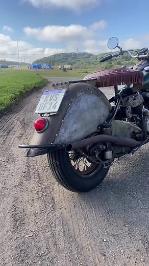 Revving Up: 75 Year Old Indian Chief Motorcycle Cylinders