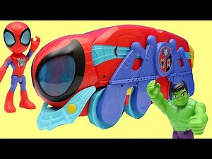 Spidey Shares Spider Crawler With His Friends