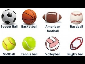 6 sports balls explained in 4 minutes
