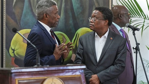 Haiti's transitional government adopts key law to hold a general election for first time since 2016