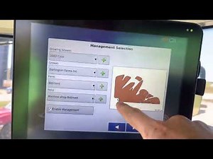 Setting up AgLeader Incommand 1200 for harvest