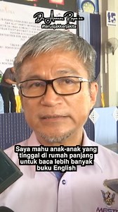 142K views · 3.4K reactions | If they don’t like English, let them be but for us, we are moving on with our efforts to improve English proficiency among our student. | Dr Annuar Rapaee | Facebook