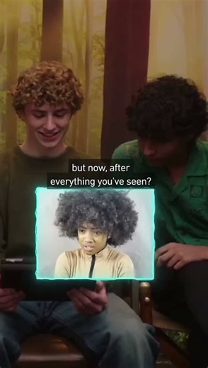 leah's 1st audition #leahsavajeffries #aryansimhadri #walkerscobell #percyjackson | cr: @walker_110