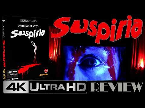 SUSPIRIA (1977) 4K UHD Blu-ray Review