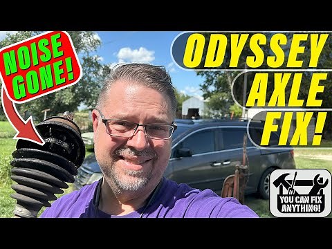 Honda Odyssey CV Axle Replacement (2011–2017) | Step-by-Step Tutorial