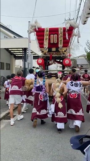 2024.9.28(土) 弓削神社 布団太鼓 大阪府八尾市