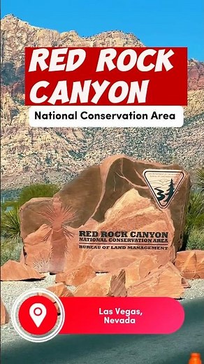 Scenic Drive Through Red Rock Canyon | Las Vegas Nevada Road Trip #fyp #shorts #short #lasvegas