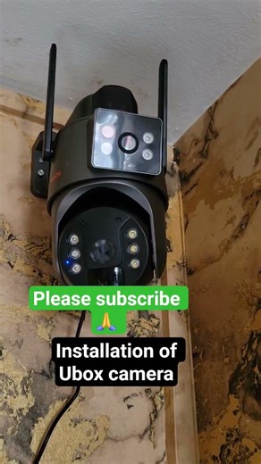 How to install ubox camera. #ubox #v380 #ytshorts