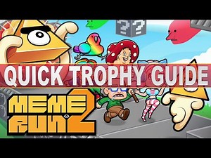 Meme Run 2 Quick Trophy Guide - Stackable PS4, PS5