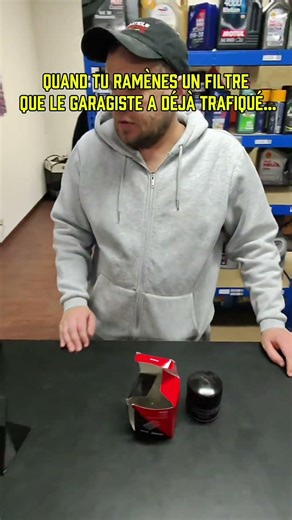 POV : Le client commande un filtre, il dit que ce n’est pas conforme, que son garagiste dit que ce