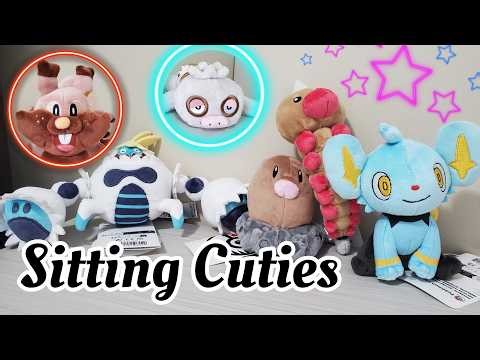 Restocks! Pokemon Sitting Cuties Unboxing! [Showcase and Review] Pokemon Center Online Shopping