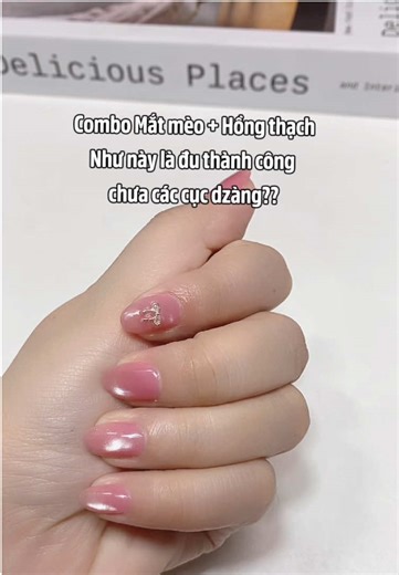 Các cục dàng đã về đích đường đua làm nails tết chưa? #nailtet2026 #nailhongthachmatmeo #maunailxuhuong #maunailhottrend #hongthachmatmeo