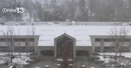 Grass Valley sees first snow of year during late winter storm