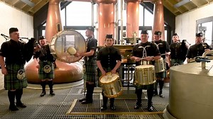 Kilchoman Distillery Isle of Islay Pipe Band. Video courtesy of Nigel Morris | We Love Pipe Bands