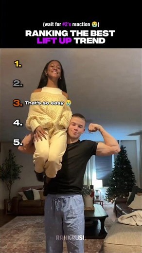 This is so cute! 😍 Ranking the best lift up trend #liftupchallenge #shorts