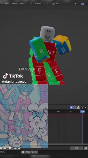 Analyzing the Animation Quality of Dani's TT Dances