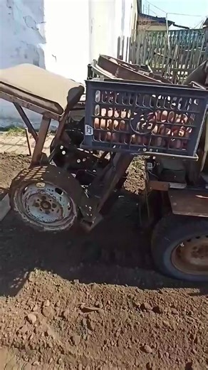 Husband and wife potatoes planter😁 | FarmX