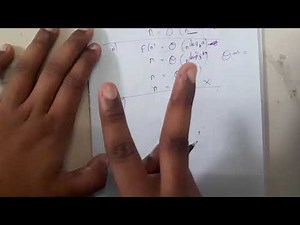 Lec 7 Solving recurrence relation using master theorem case 3