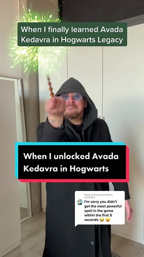 Unlocking Avada Kedavra in Hogwarts Legacy Gameplay