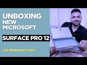 Your ALL IN ONE Laptop | Pad + Laptop + Notepad | Surface Pro 12 | Unboxing Reveal | Tech Series