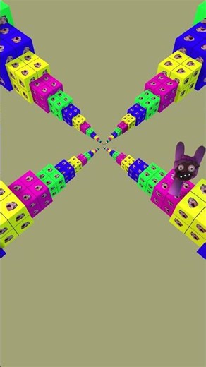 kpop demon hunters cube pyramid Infinite 3 #satisfying