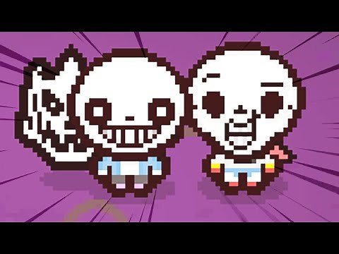 SANS Y PAPYRUS EN ISAAC (Con mi novia Gamer Saya VTuber)
