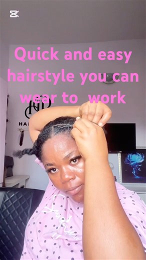 Easy Hair Styling for Beginners | Step-by-Step Tutorial for Black Women (Quick & Simple) #short