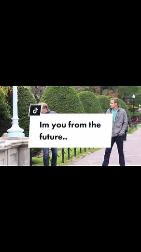 Im you from the future.. #thatwasepic #socialexperiment #pranks #prank | i'm you from the future prank