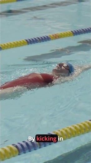 The most important backstroke kick drill.