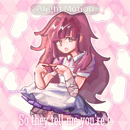 GIRL LIKE ME ANIMATION ME #viral #danganronpa #fypシ #anime