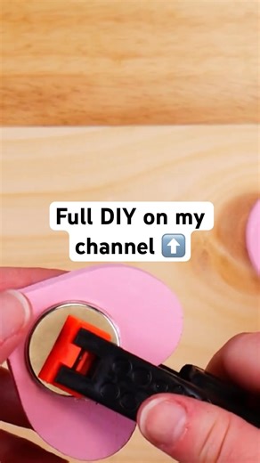 Easy Custom Magnet DIY (Full Tutorial on Channel) #cozycrafting #diy