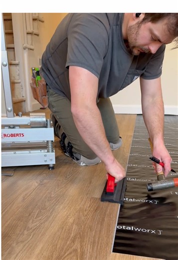 Protect Your Floors with ROBERTS Double Tap Tapping Block