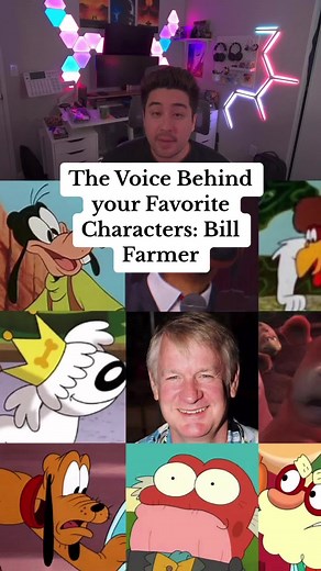 The Voice Behind your Favorite Characters: Bill Farmer #goofy #amphibia #billfarmer #voiceactor
