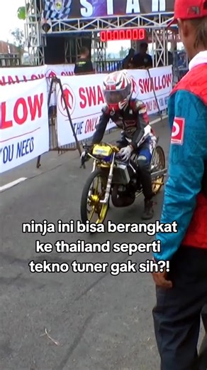 Ninja Bisa Berangkat ke Thailand Seperti Tekno Tuner?