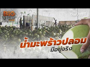 Fake coconut water actually exists | Big Story, Thai PBS