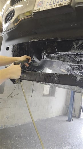 Getting her nice and clean before the undercoating! NHOU Protective Coatings Woolwax #Rustcrusher #fordtrucks #Chevrolet #dodge #GMC | Rust Crusher Undercoating and Detailing, LLC