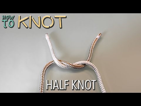 How to Tie a Half Knot