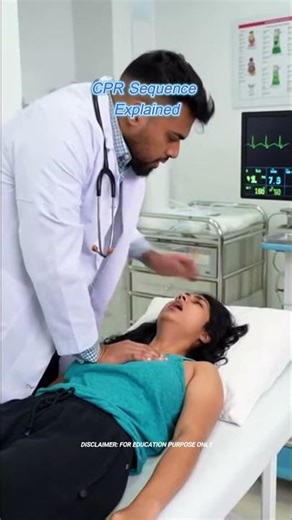 CPR Sequence | Doctor Steps #StepByStep #LearnNow