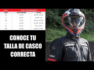 MOTOS | COMO ELEGIR TU TALLA CORRECTA DE CASCO