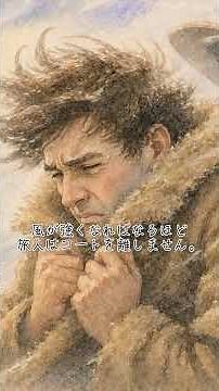 睡眠導入・読み聞かせ『北風と太陽』