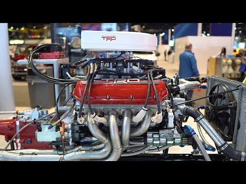 Anatomy of a Toyota Supra TRD NASCAR 5.8L Big Block V8 Engine - Cutaway Creations 4K