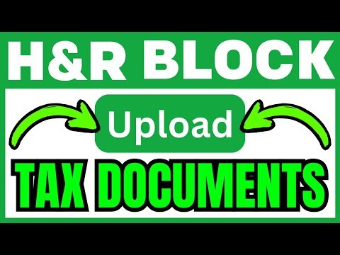 How To UPLOAD Tax Documents To H&R Block (QUICK & EASY) 2026
