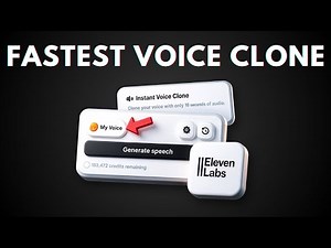 How to CLONE & USE Your Own Voice in Elevenlabs in 4 Minutes