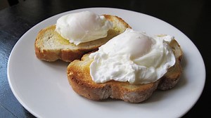 James Martin shares tips for poached eggs