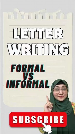 Formal Letter vs Informal Letter | Know This Before Exams! | Letter Writing Tips CBSE 2026 #shorts
