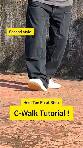 C-Walk Tutorial ! Heel Toe Step Variation | #cwalk #dancetutorial #Shorts ‪@thaofficialkurupt‬