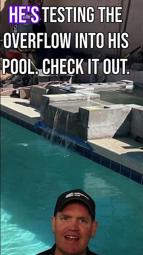 HE BUILT A HOT TUB THAT FLOWS INTO HIS POOL?! 🤯 | Arizona DIY