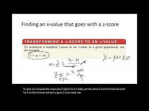 The Normal Distribution: Finding Values