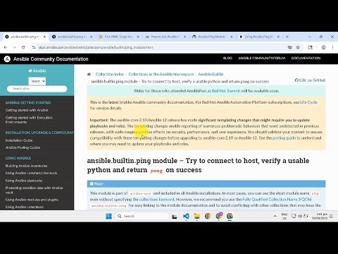 How To Ping Server Using Ansible Playbook